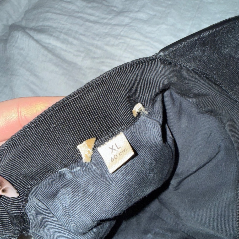 Gucci canvas baseball hat with Web - Picture 5 of 5